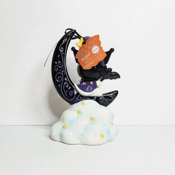 Hello Kitty Kuromi Mystic Moon Halloween Blue Sky Clayworks 7.25" Figurine - NEW - Picture 4 of 8